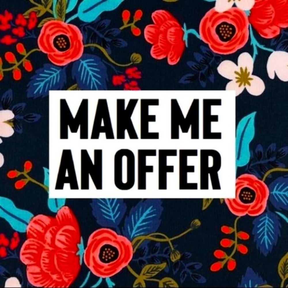 All reasonable offers accepted!!!